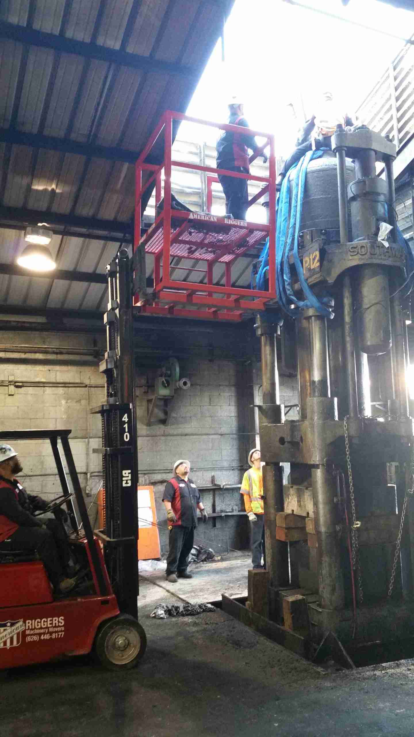 Services | American Riggers Machinery Movers